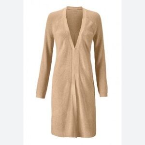 Cabi duster‎ cardigan tan size small